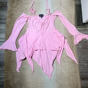 Current Mood Pink Punk Fairy Top